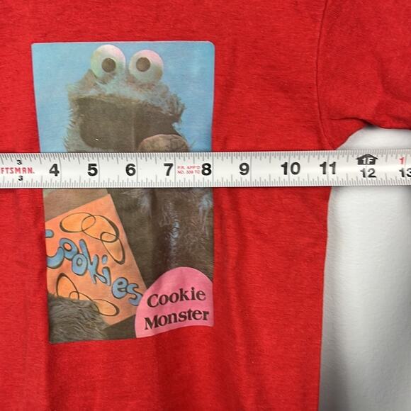Sesame Street Cookie Monster vintage single stitch 6-8 tshirt - Picture 6 of 9